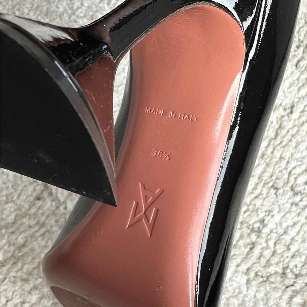 AMINA MUADDI Begum Patent Leather Pumps - Picture 4 of 10